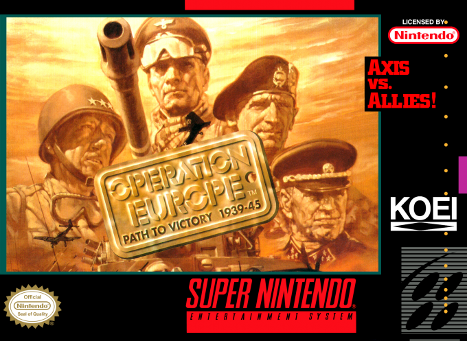 Operation Europe : Path to Victory 1939-45