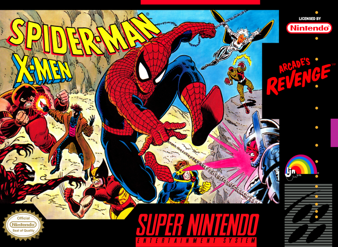 Spider-Man & X-Men : Arcade's Revenge box art