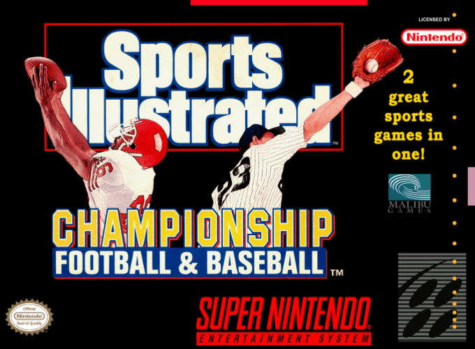 Sports Illustrated Championship Football & Baseball