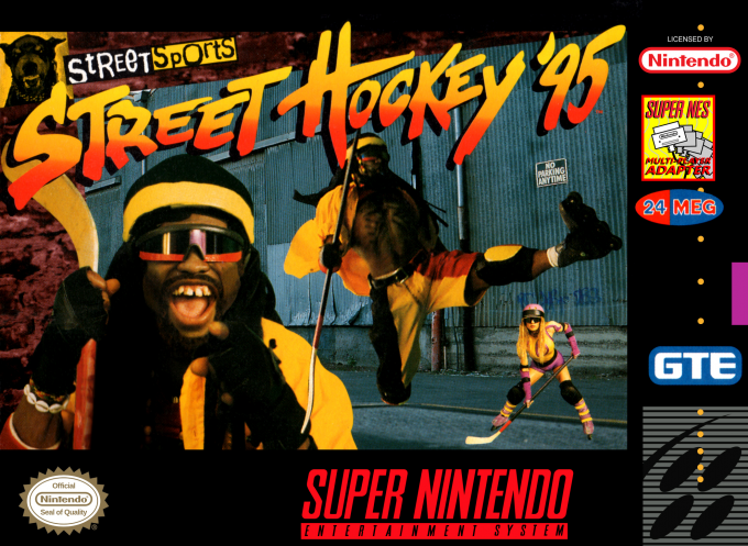 Street Sports : Street Hockey '95 box art