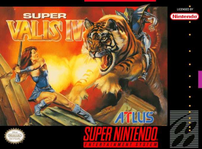 Super Valis IV box art