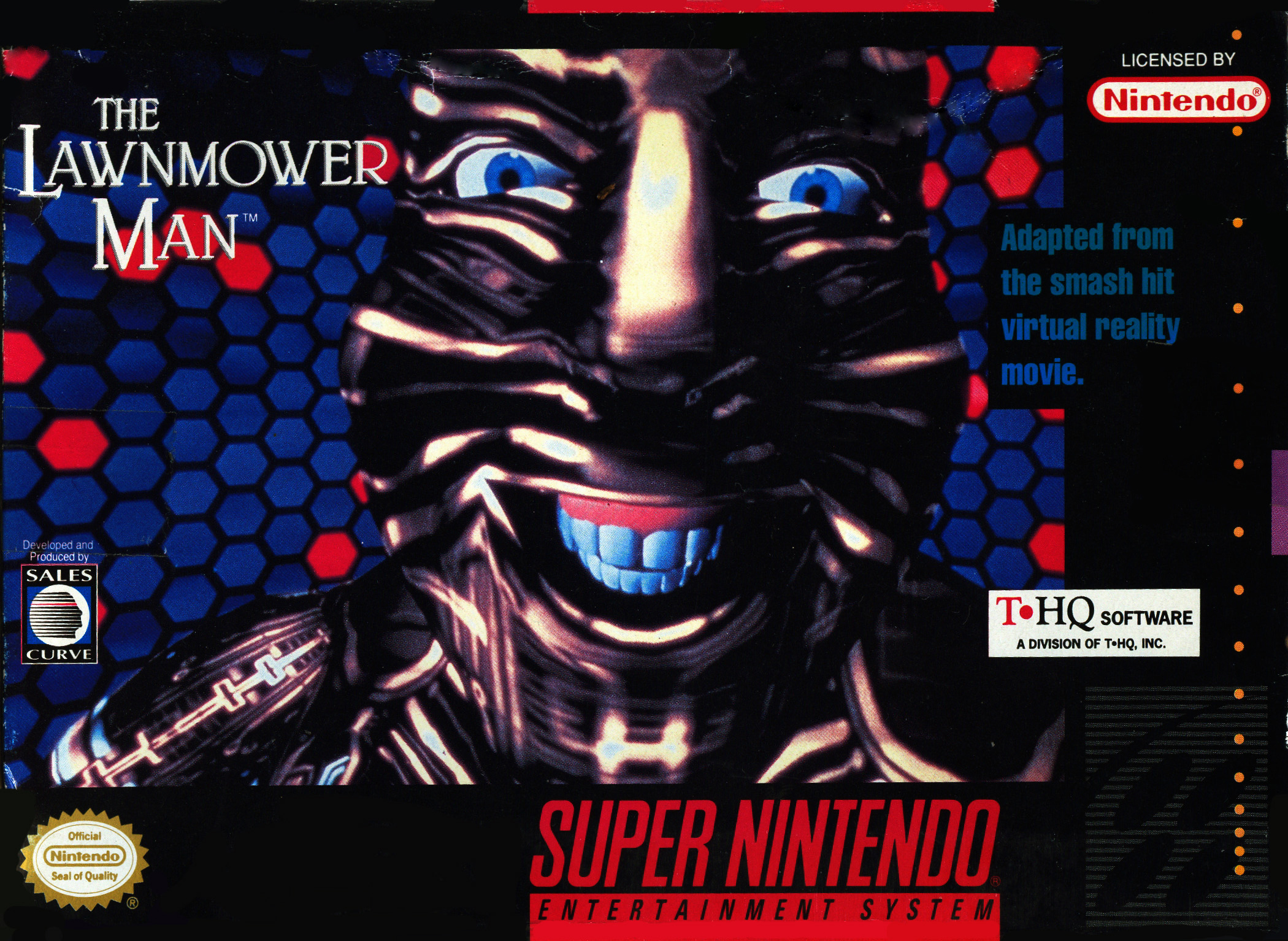 The Lawnmower Man box art