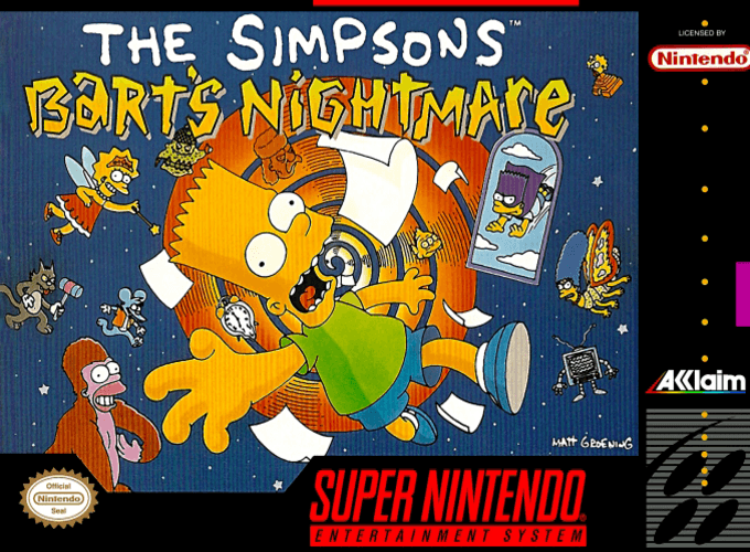 The Simpsons : Bart's Nightmare
