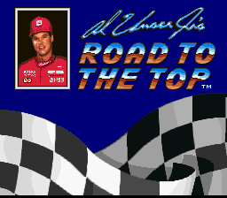 Al Unser Jr.'s Road to the Top — Title screen