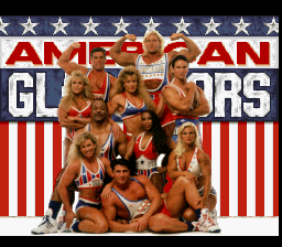 American Gladiators — Title screen