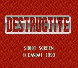 Bazooka Blitzkrieg — Title screen