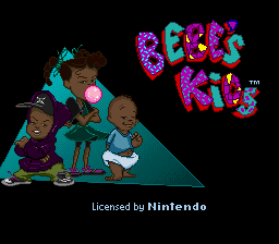 Bebe's Kids — Title screen