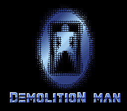Demolition Man — Title screen