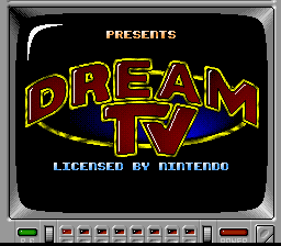 Dream T.V. — Title screen