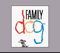 Family Dog — Title screen