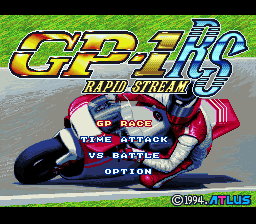 GP-1 Part II — Title screen