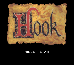 Hook — Title screen