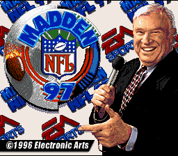 Madden NFL 97 — Title screen