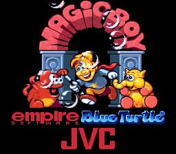 Magic Boy — Title screen