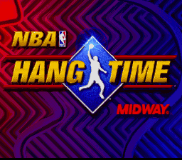 NBA Hang Time — Title screen
