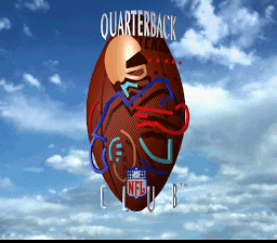 NFL Quarterback Club — Title screen