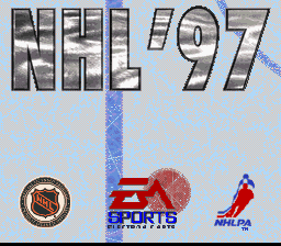 NHL 97 — Title screen
