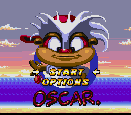 Oscar — Title screen
