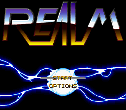 Realm — Title screen