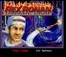 Rex Ronan : Experimental Surgeon — Title screen