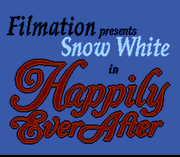 Snow White in Happily Ever After — Title screen