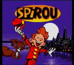 Spirou — Title screen