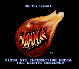 Street Sports : Jammit — Title screen