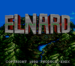 The 7th Saga — Title screen