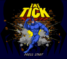 The Tick — Title screen