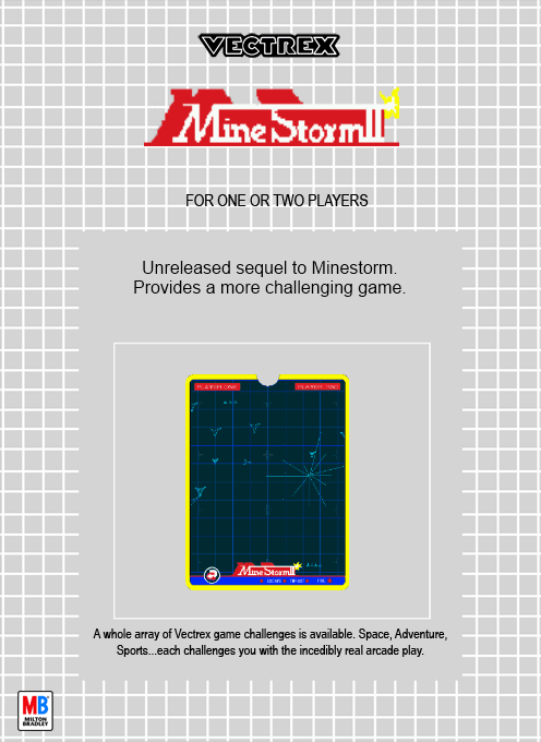 MineStorm II — Box back