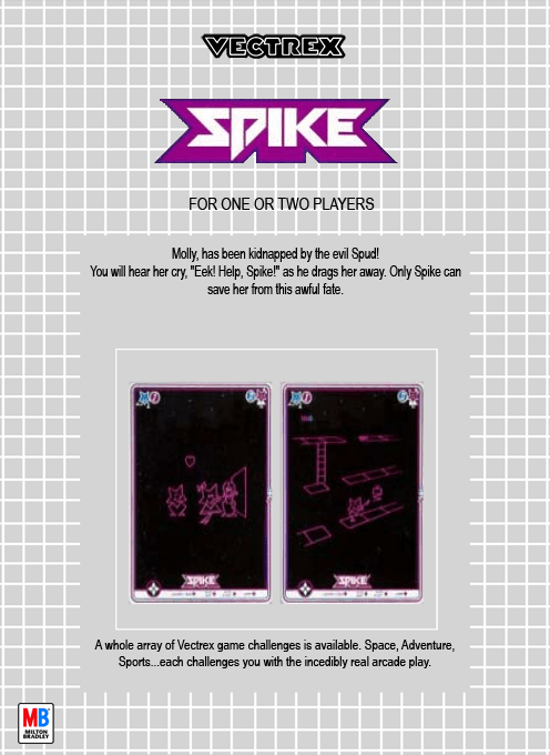 Spike — Box back