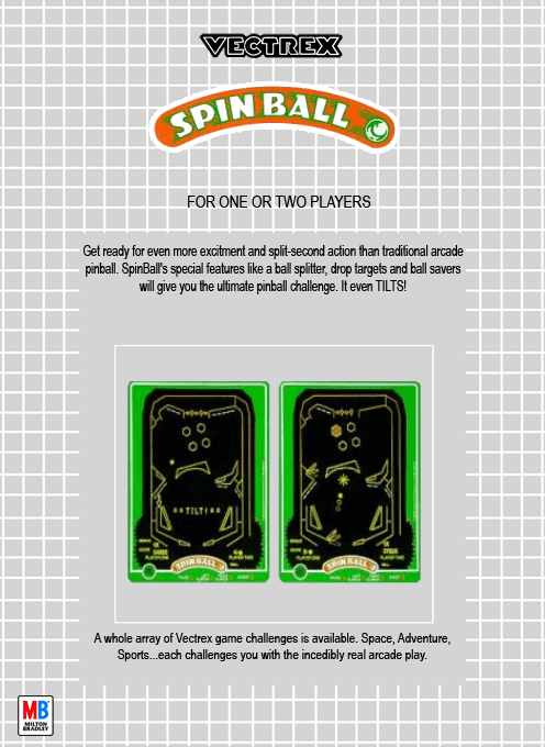 Spin Ball — Box back