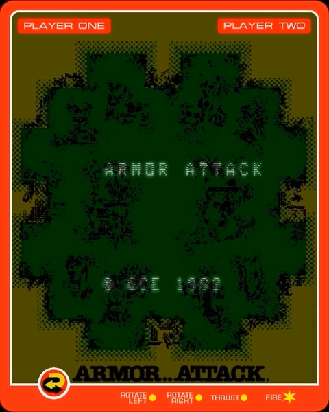 Armor Attack — Title screen
