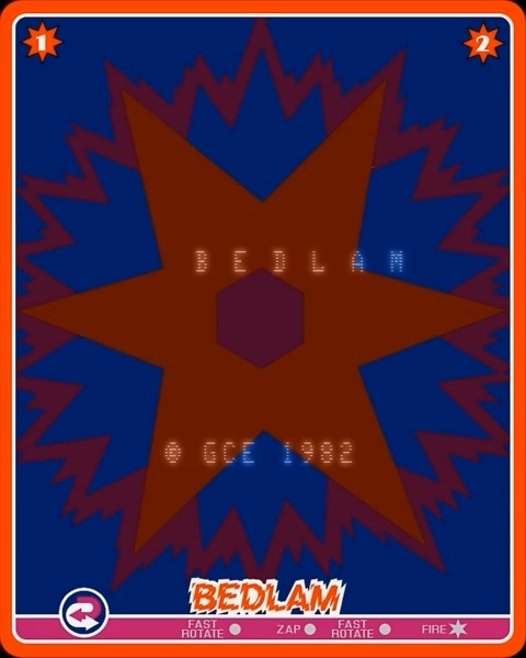 Bedlam — Title screen