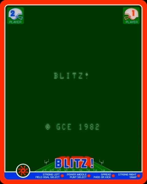 Blitz!: American Football — Title screen