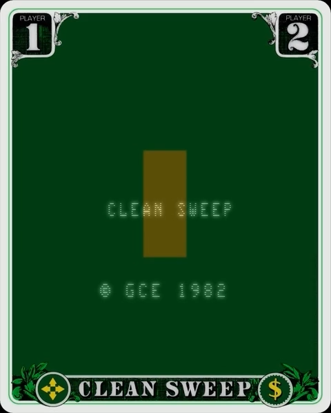 Clean Sweep — Title screen