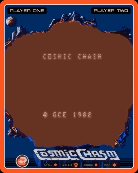 Cosmic Chasm — Title screen