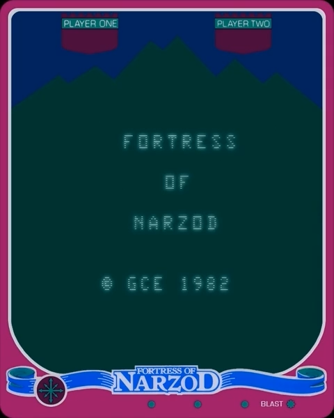 Fortress of Narzod — Title screen