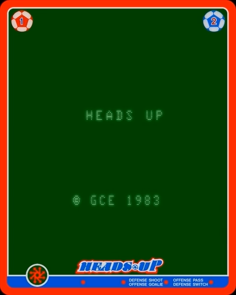 Heads-Up: Action Soccer — Title screen