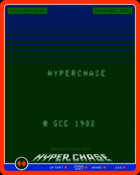 HyperChase - Auto Race — Title screen