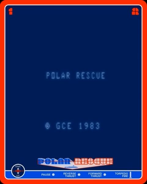 Polar Rescue — Title screen
