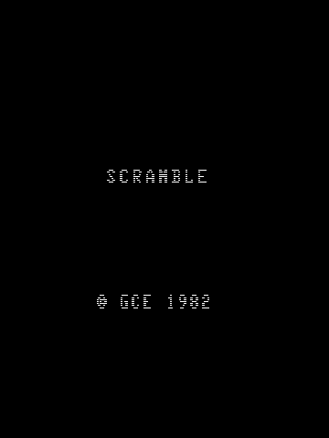 Scramble Wars — Title screen