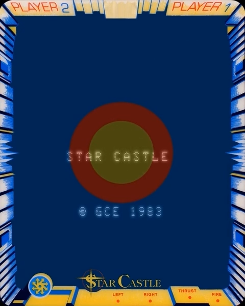 Star Castle — Title screen