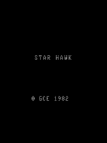 Star Hawk — Title screen