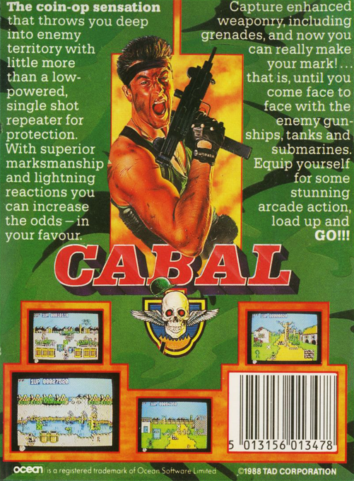 Cabal — Box back