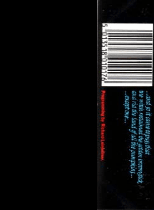 Cauldron II - The Pumpkin Strikes Back — Box back