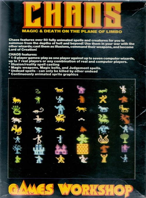 Chaos — Box back