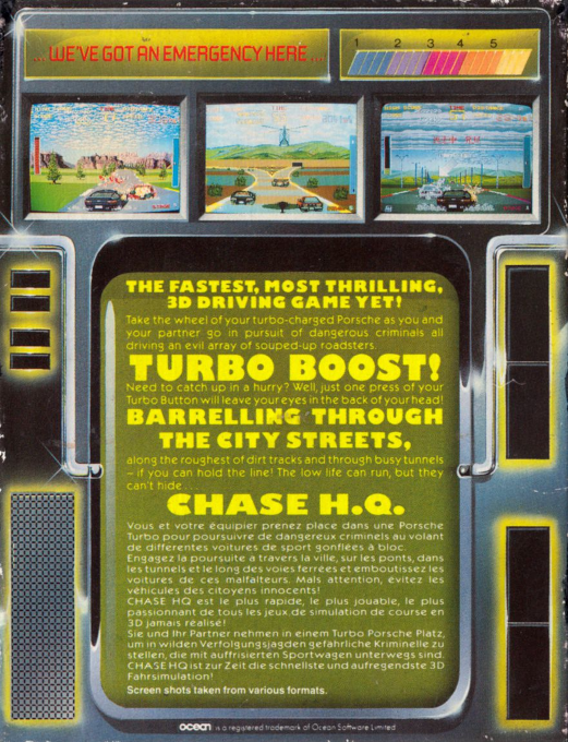 Chase H.Q. — Box back
