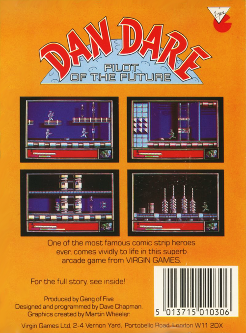 Dan Dare : Pilot of the Future — Box back