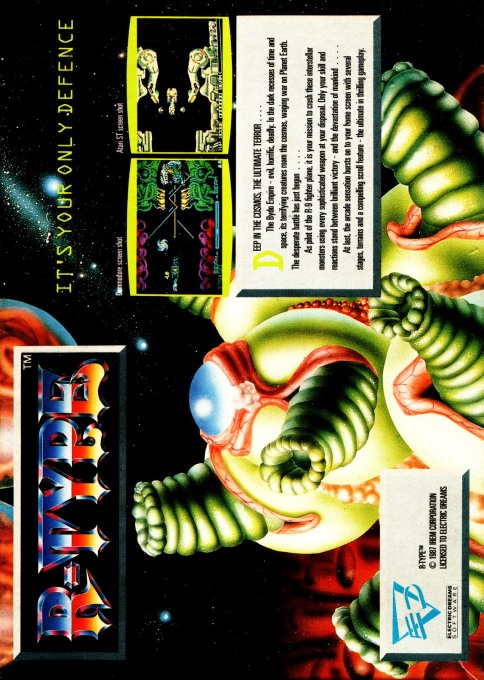 R-Type — Box back